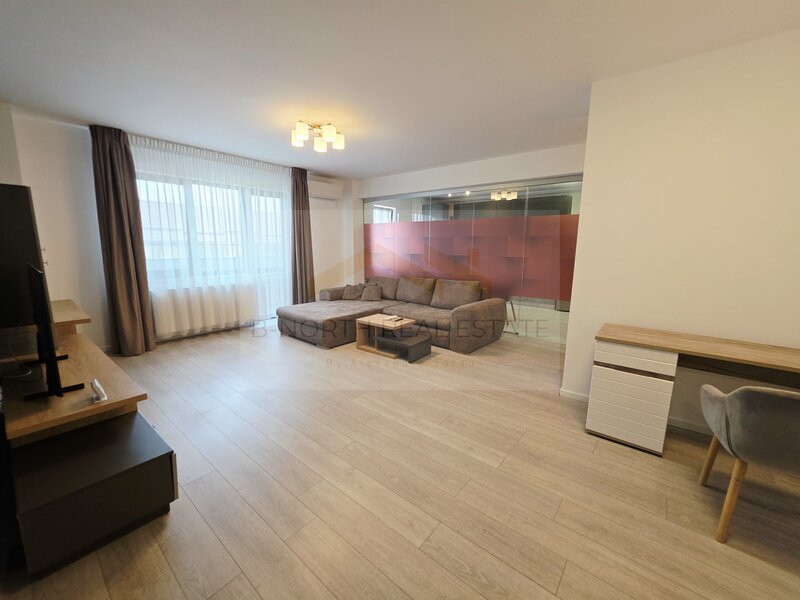 Otopeni, 2 camere, 85 mp, mobilat, parcare inclusa