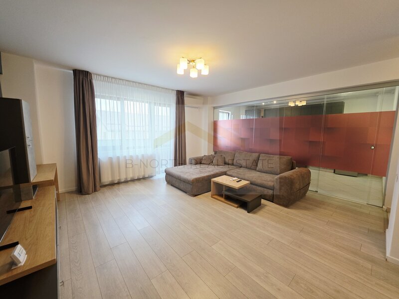 Otopeni, 2 camere, 85 mp, mobilat, parcare inclusa